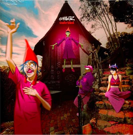 Gorillaz – Cracker Island CD LP Pink Purple